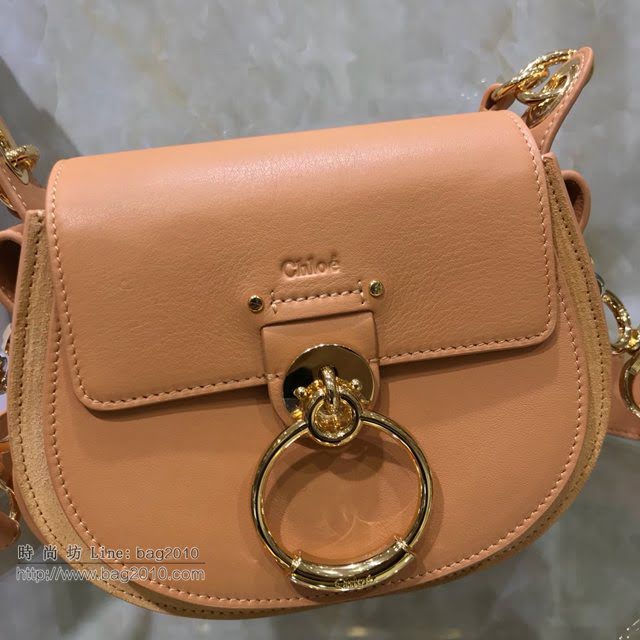 Chloe女包 克洛伊經典Tess圓環小號手袋馬鞍包 Chole肩背斜挎包  jjh1262
